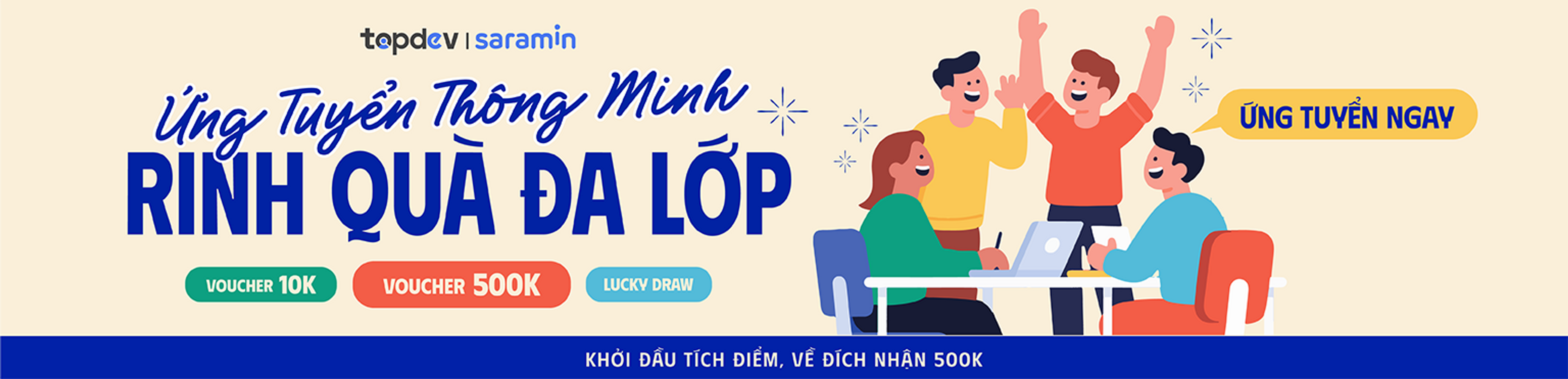 Ứng Tuyển Thông Minh – Rinh Quà Đa Lớp