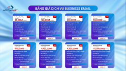 Dịch vụ Business Email - Email doanh nghiệp