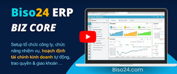 Giải pháp tư vấn và chuyển giao công nghệ BISO24 ERP - Bizcore