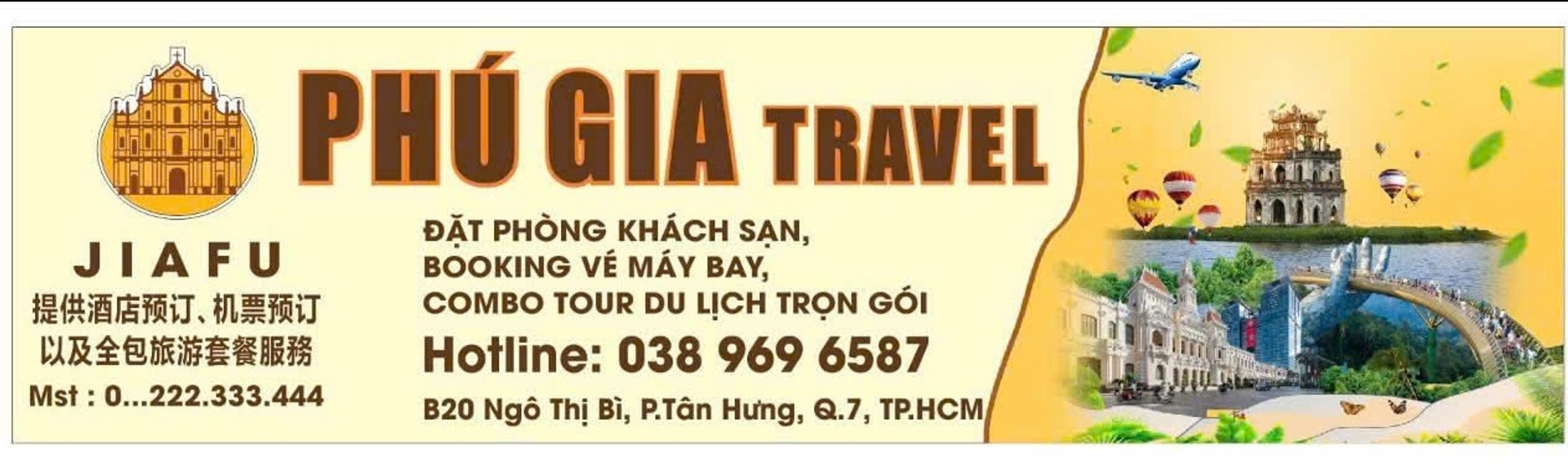 CÔNG TY TNHH PHÚ GIA TRAVEL