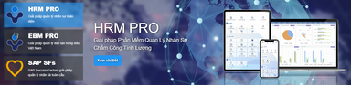 HRM - Giải pháp phần mềm nhân sự